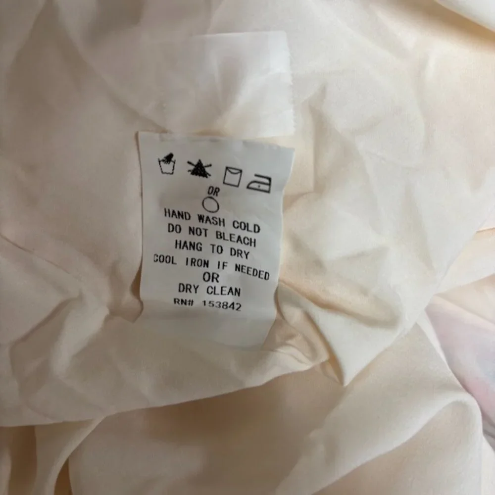 Melloday Floral Midi Dress Size L Fairy Festival Cottage‎ Prairie Asymmetric